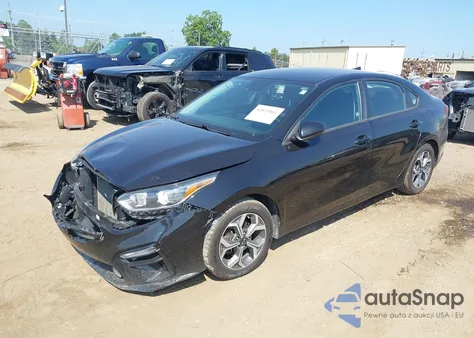 2021 Kia Forte Lxs из США, поврежденный, VIN 3KPF24AD0ME308652